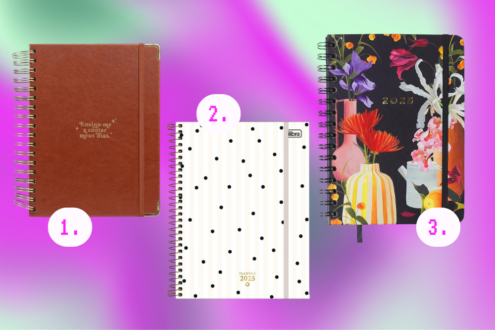 Os planners mais lindos que encontramos na Amazon para 2025 Os planners mais lindos que encontramos na Amazon para 2025