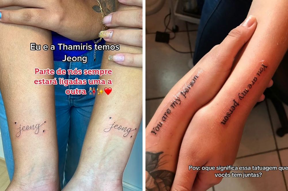 Tatuagem de amizade: frases e desenhos para ter com a sua amiga