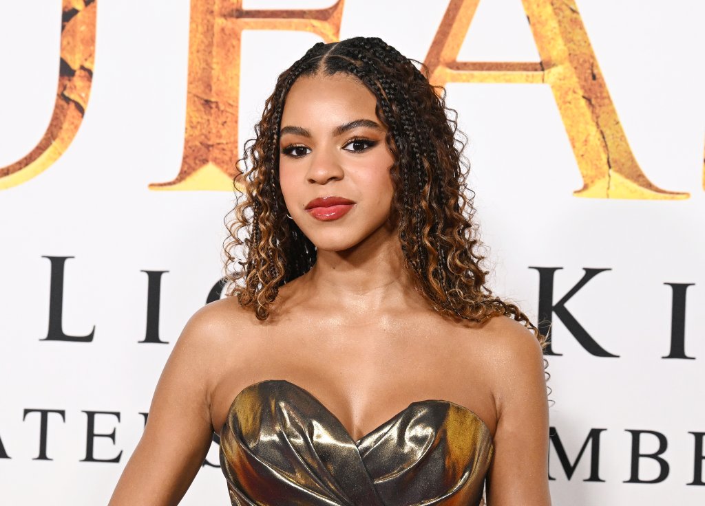 Blue Ivy Carter na première de Mufasa, em Los Angeles