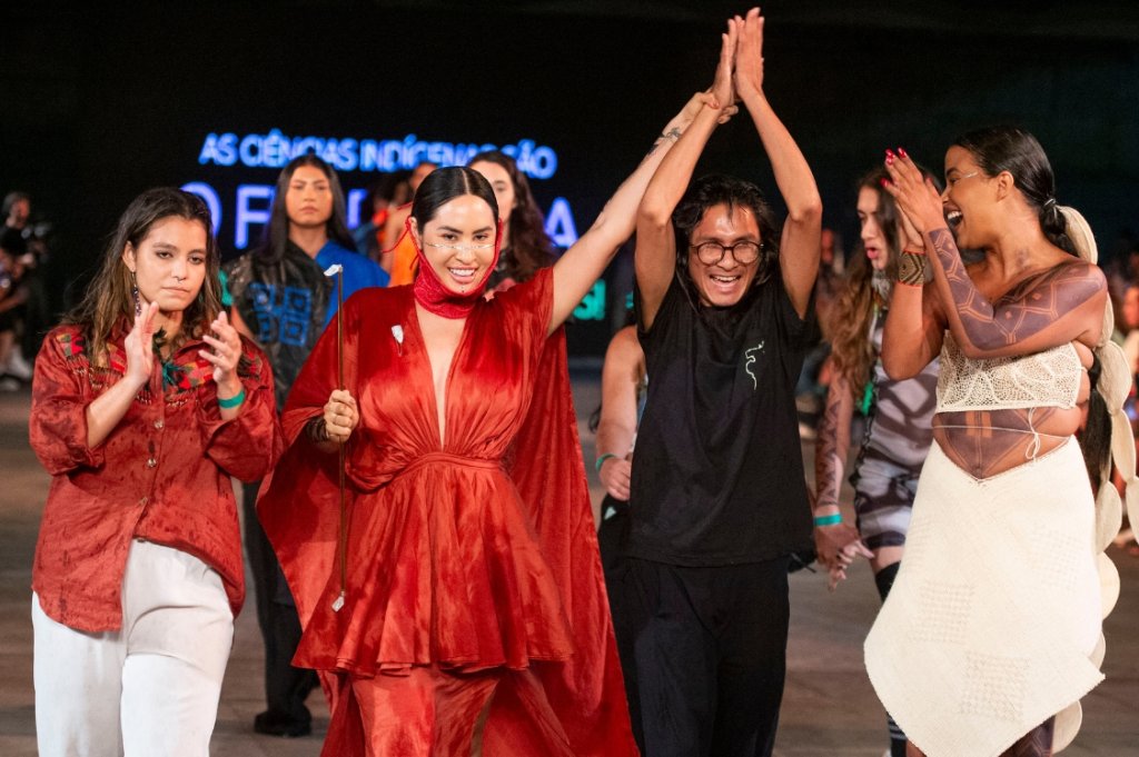 Desfile da marca Sioduhi Studio na Casa de Criadores 55