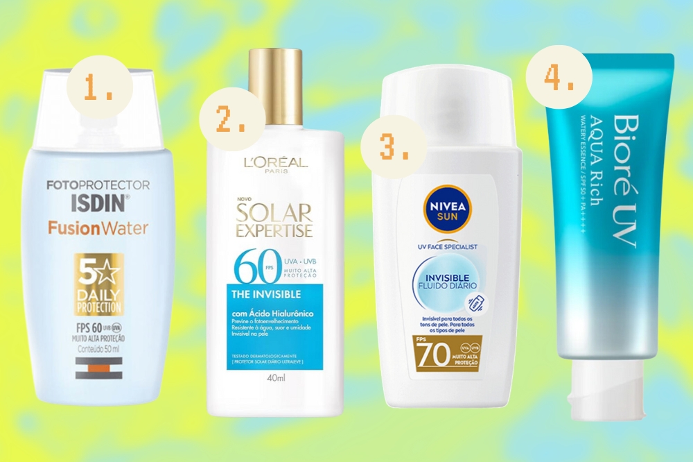 protetor-solar-liquido-fluido Tipos e fórmulas diferentes de protetor solar