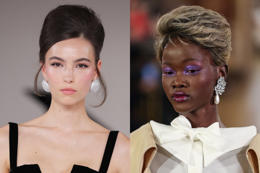 Desfile de alta-costura primavera-verão 2025 da Tamara Ralph e Viktor&Rolf, em Paris