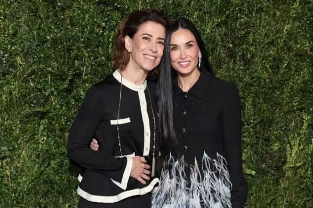 Fernanda Torres e Demi Moore
