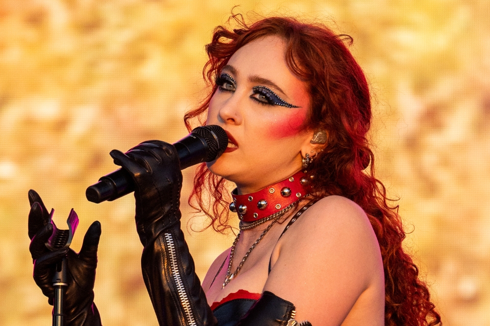 Chappell Roan em show no Austin City Limits Music Festival em outubro de 2024