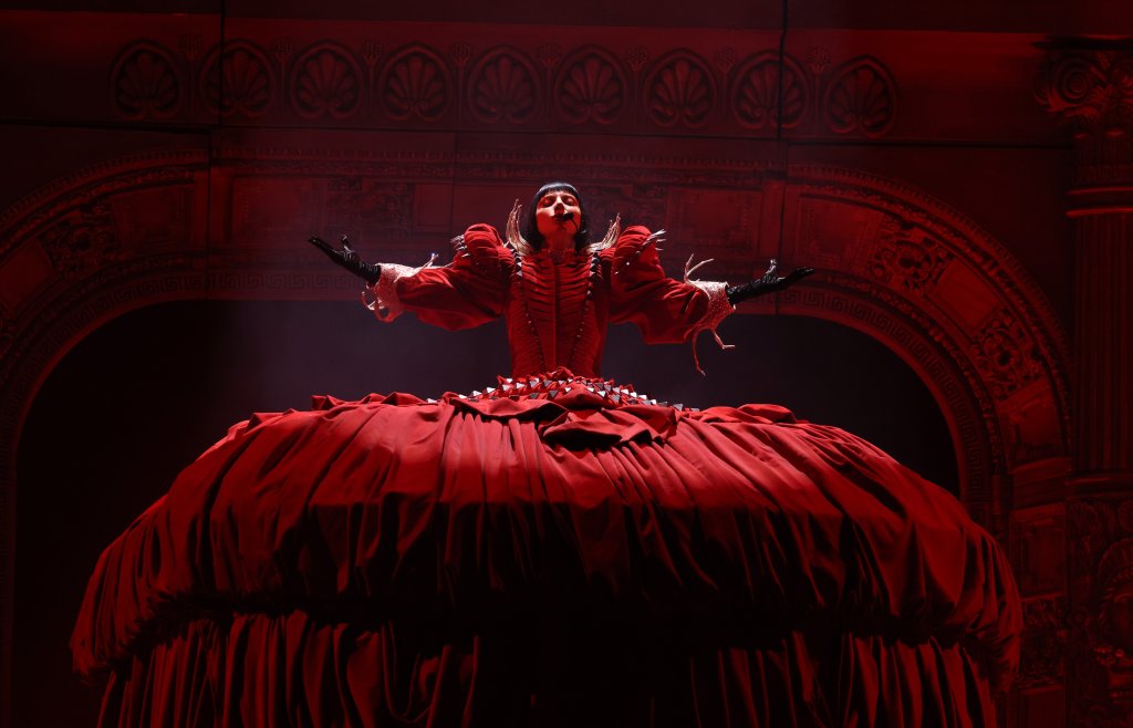 Lady Gaga em show no México