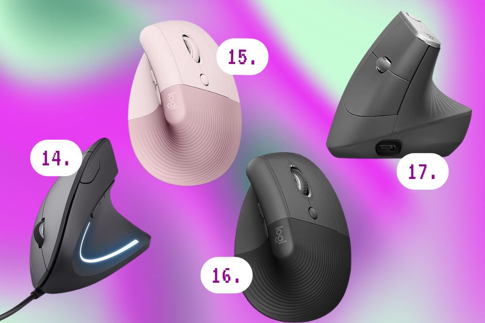 itens para garantir o estudo em casa mais confortável Imagem de quatro tipos de mousepad ergométricos para ser mais confortável. Três são pretos e um é rosa claro.