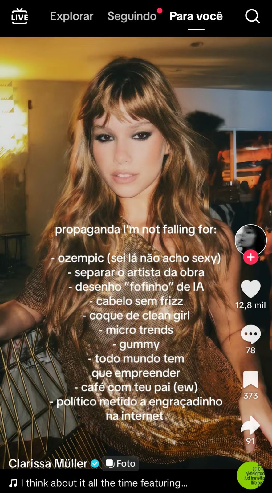 Trend ‘propagandas que não caio’ Trend 'propagandas que não caio'
