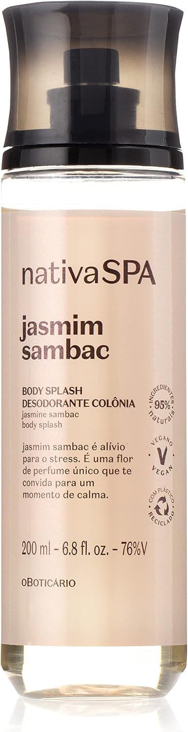 jasmim sambac O Boticário Body Splash Jasmim Sambac