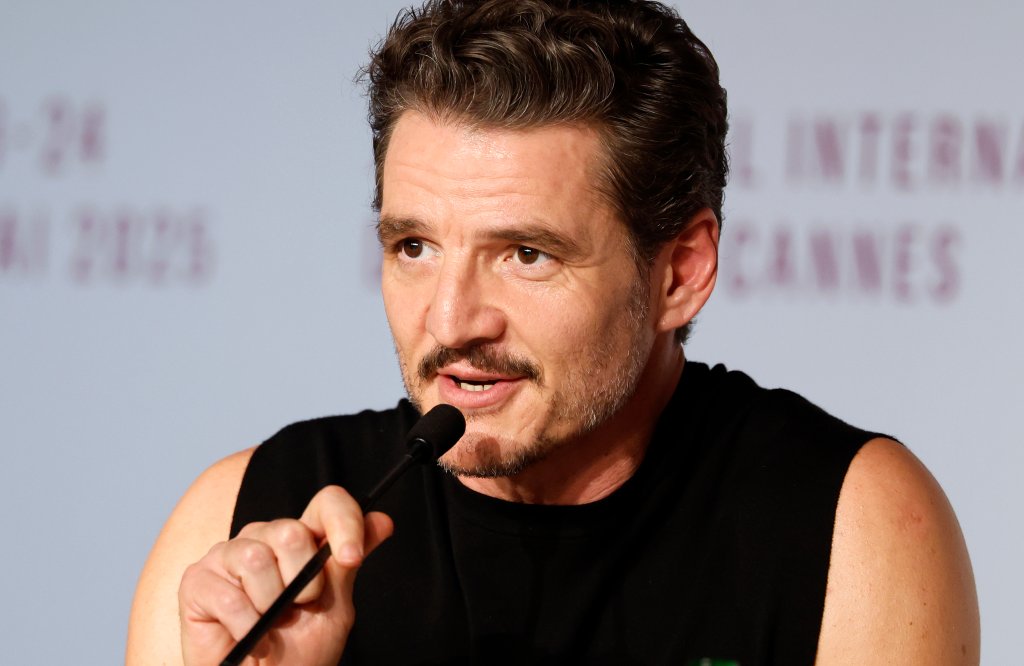 Pedro Pascal em coletiva de imprensa do filme 'Eddington' no Festival de Cannes