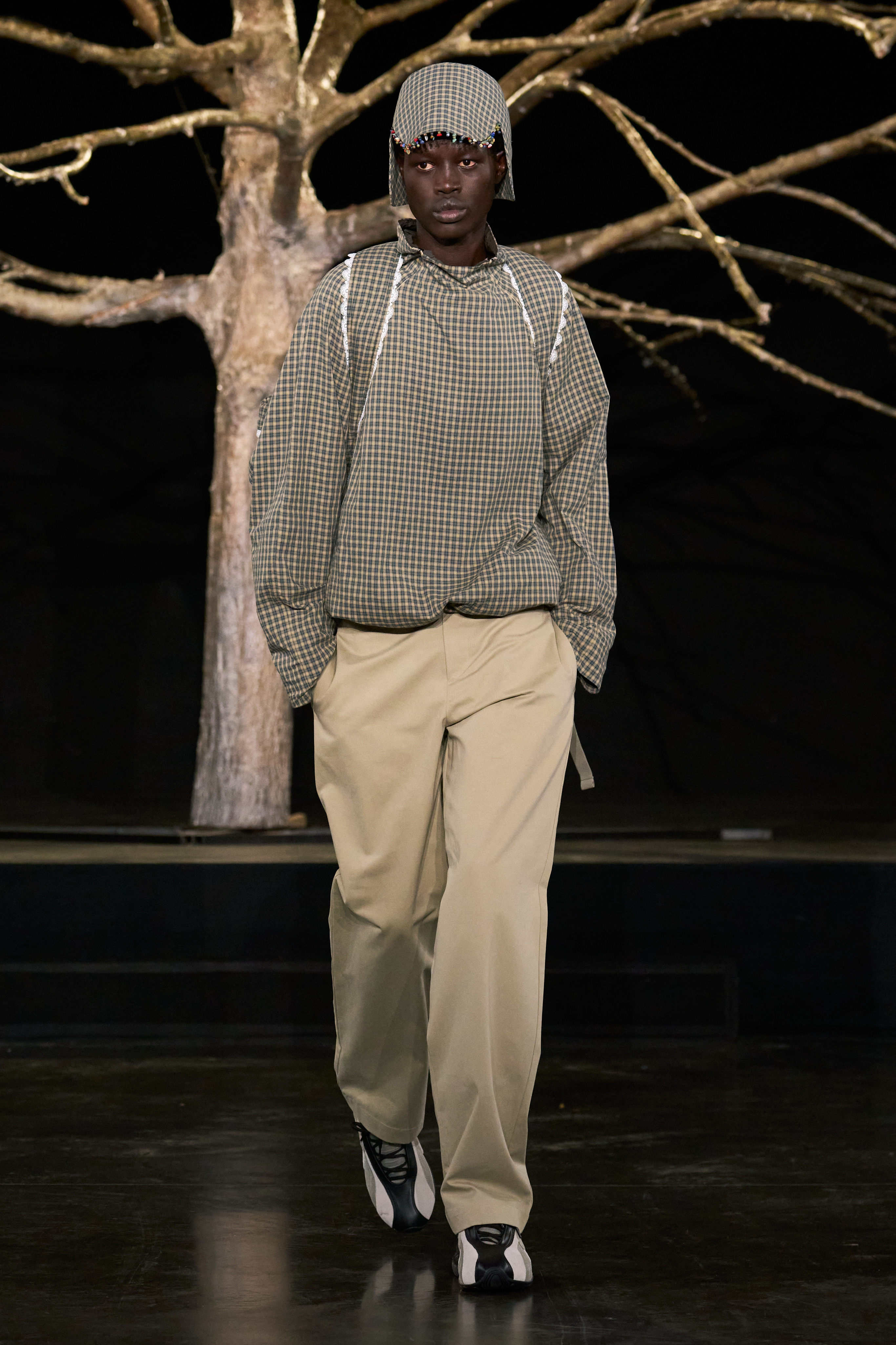 Desfile da P.Andrade na semana de moda masculina de Paris