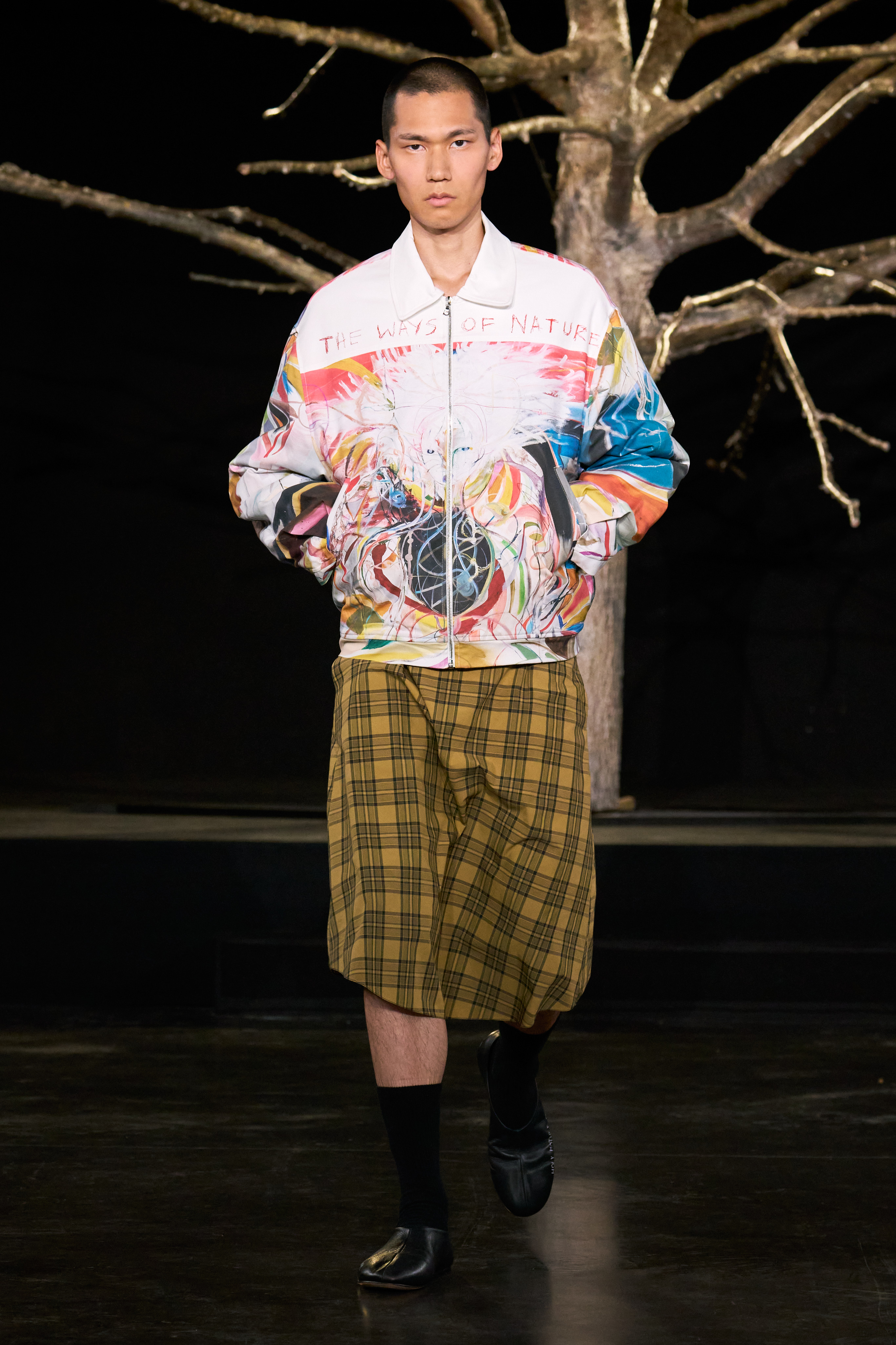 Desfile da P.Andrade na semana de moda masculina de Paris