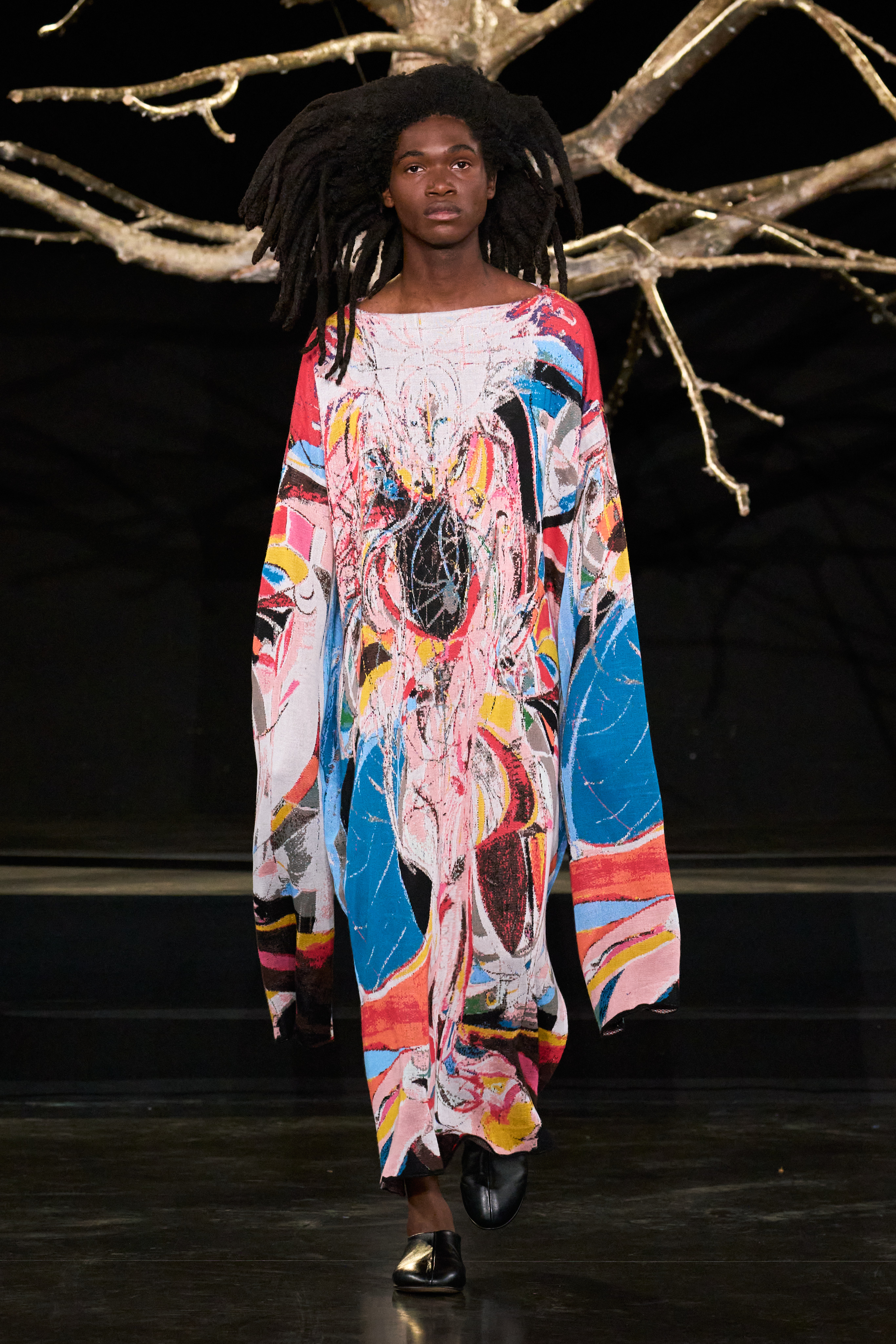 Desfile da P.Andrade na semana de moda masculina de Paris