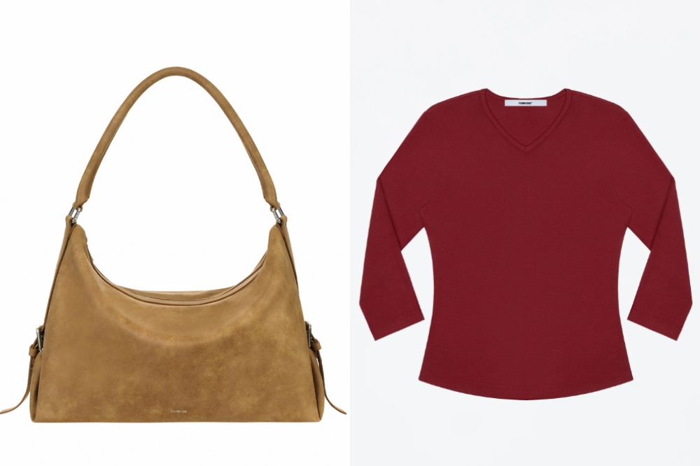 look-olivia-rodrigo-calça-animal-print Bolsa da Stand Oil e blusa da Tank Air usadas por Olivia Rodrigo