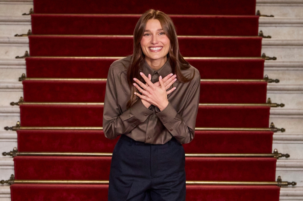 Sasha Meneghel no desfile de inverno 2025 da Mondepars