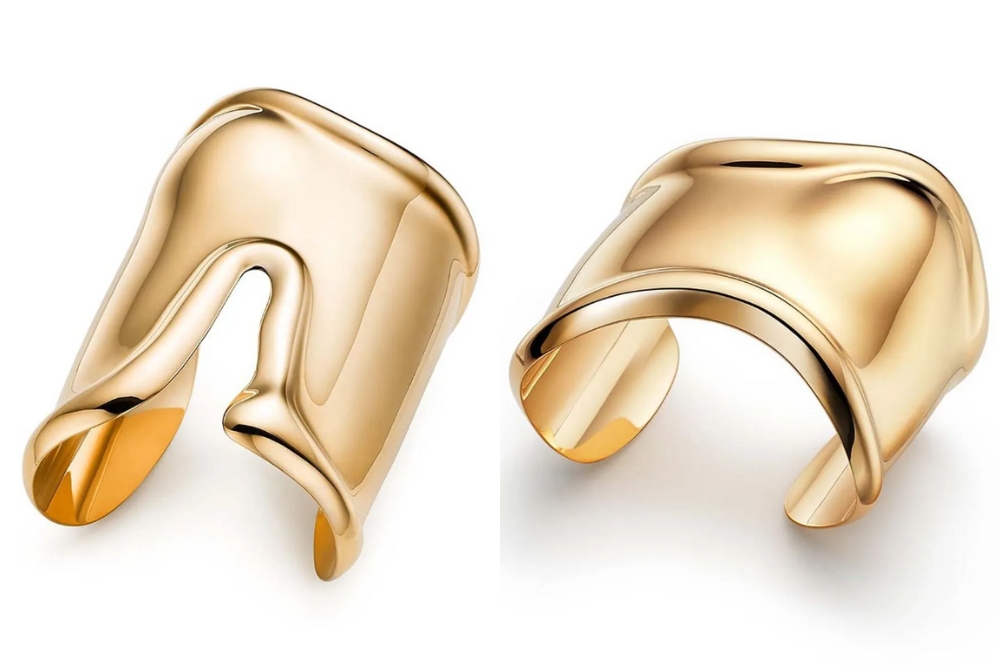 bracelete-tiffany-ouro-dua-lipa- Bracelete Bone em ouro da Tiffany & Co. usado por Dua Lipa