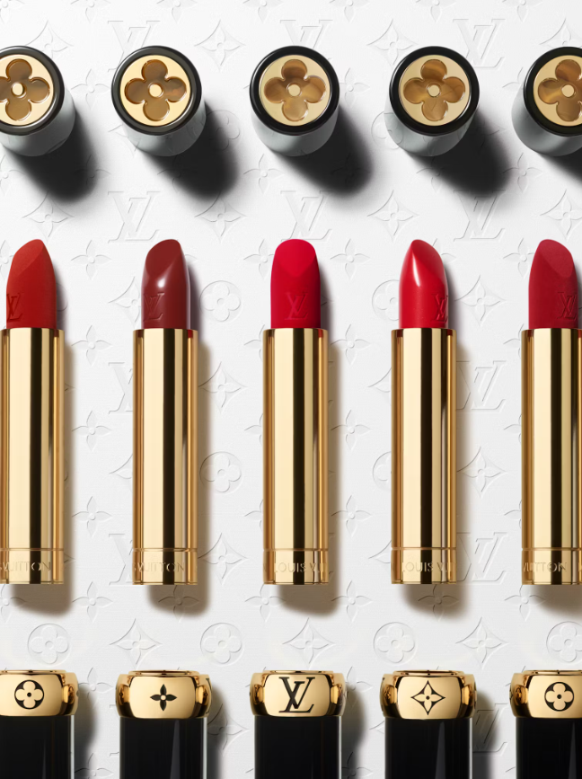louis-vuitton-linha-maquiagem Batons da primeira linha de maquiagem da Louis Vuitton, que tem Pat McGrath como diretora criativa