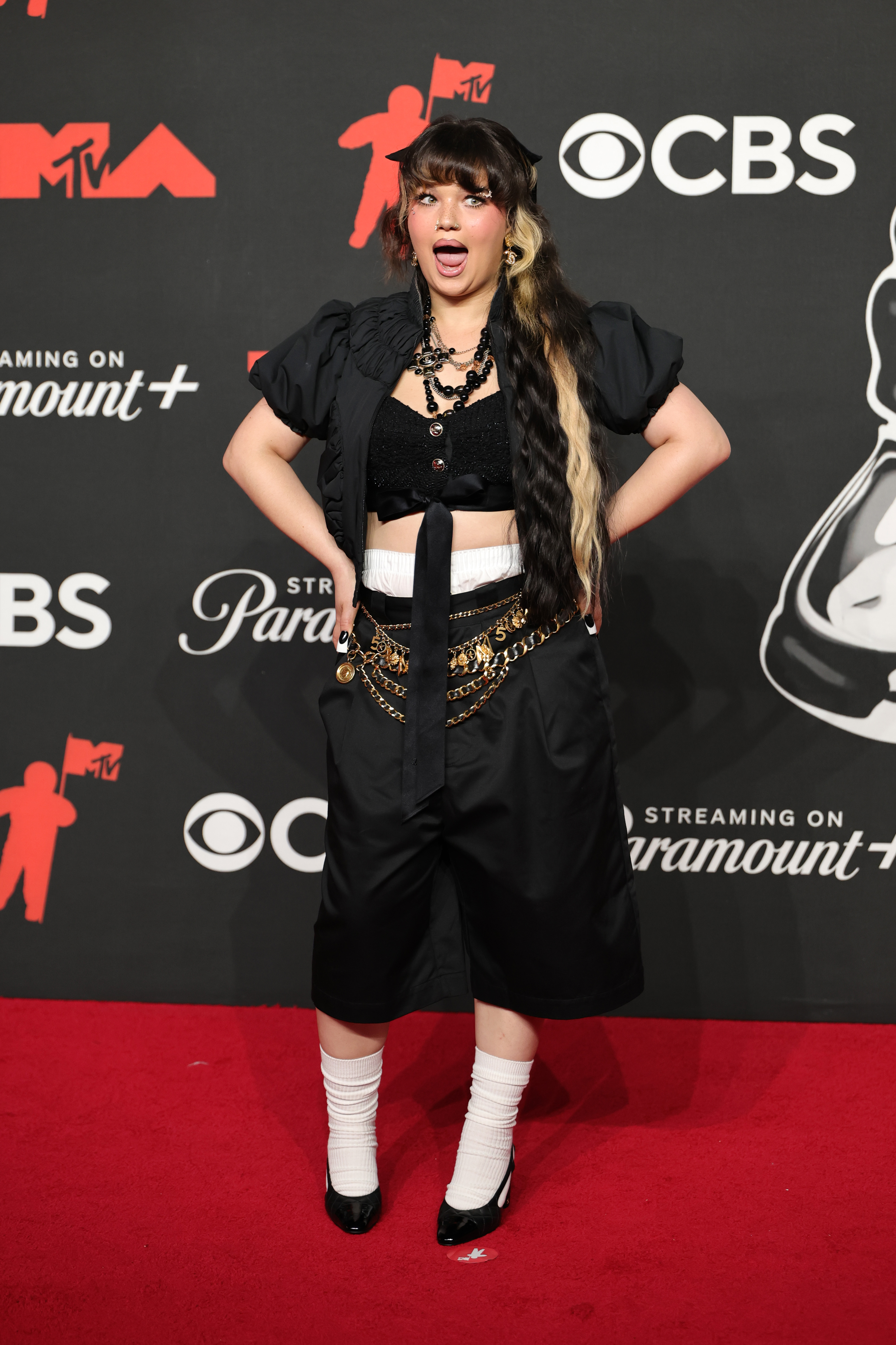 Lola Young participa do 2025 MTV Video Music Awards na UBS Arena em 7 de setembro de 2025 em Elmont, Nova York.