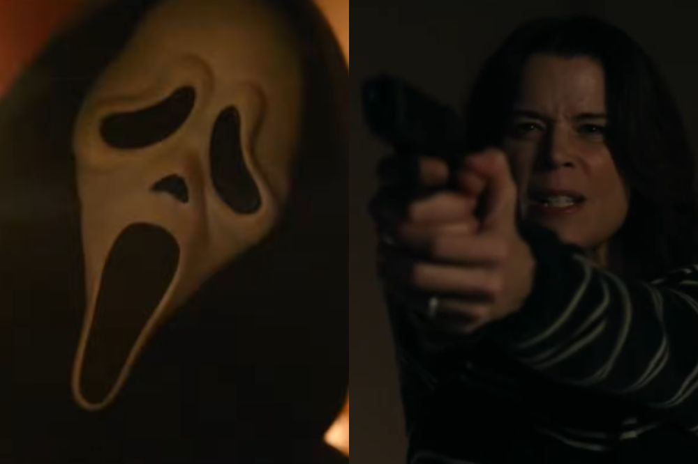 Neve Campbell em cena de Pânico 7