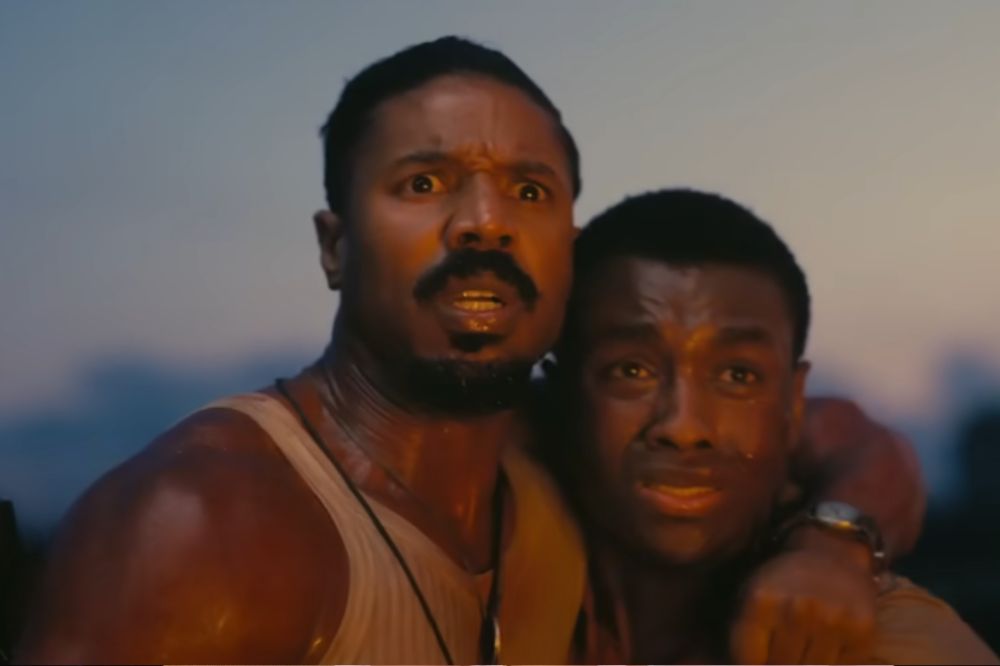 Michael B. Jordan e Miles Caton em cena de “Pecadores”