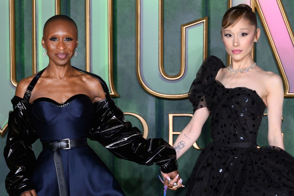 Cynthia Erivo e Ariana Grande na première de Londres de 'Wicked: For Good'