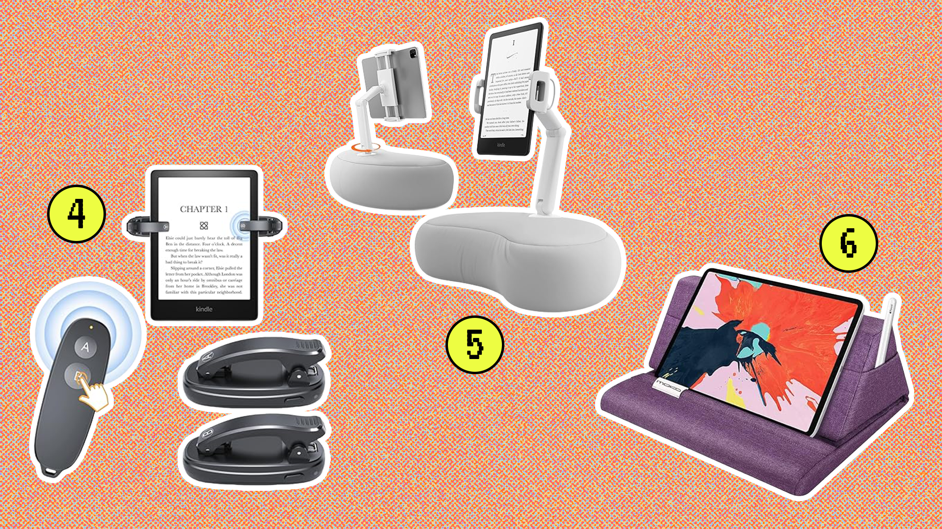 Estes acessórios vão deixar sua leitura muito mais prática e confortável
