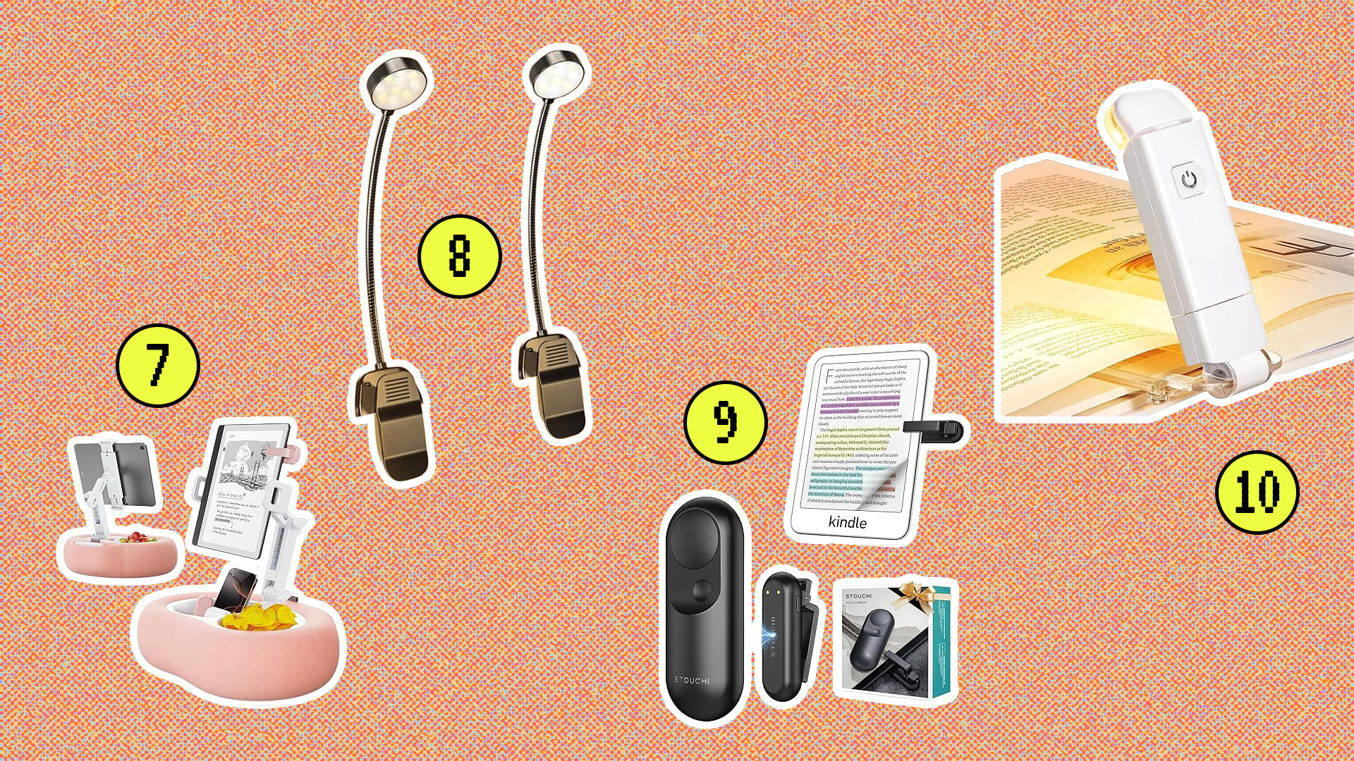 Estes acessórios vão deixar sua leitura muito mais prática e confortável