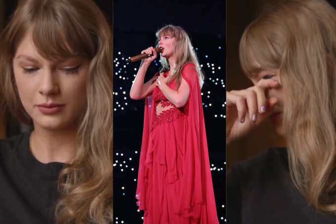 Taylor Swift chora ao falar dos ataques aos fãs