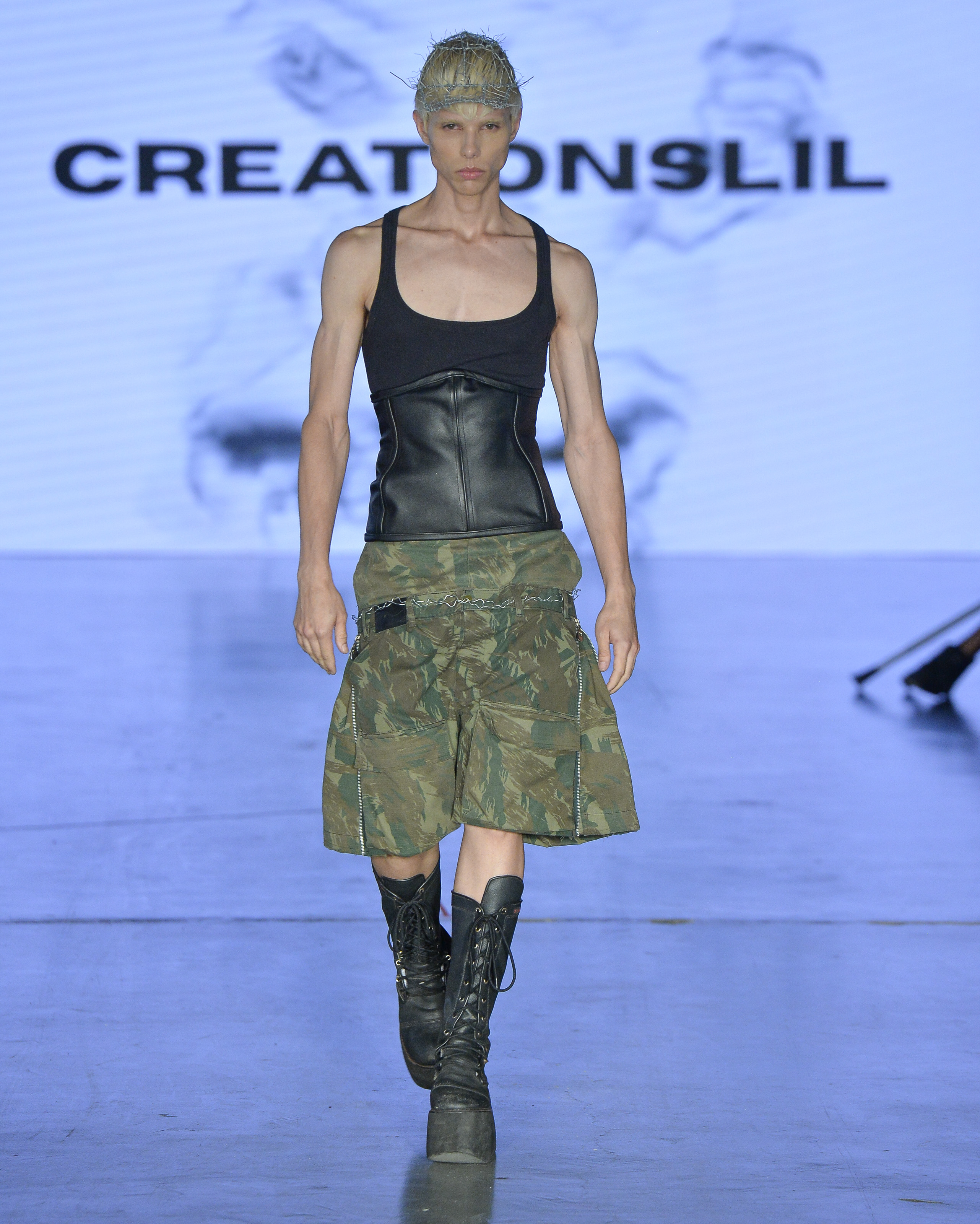 Desfile da marca Creations Lil na Casa de Criadores 57