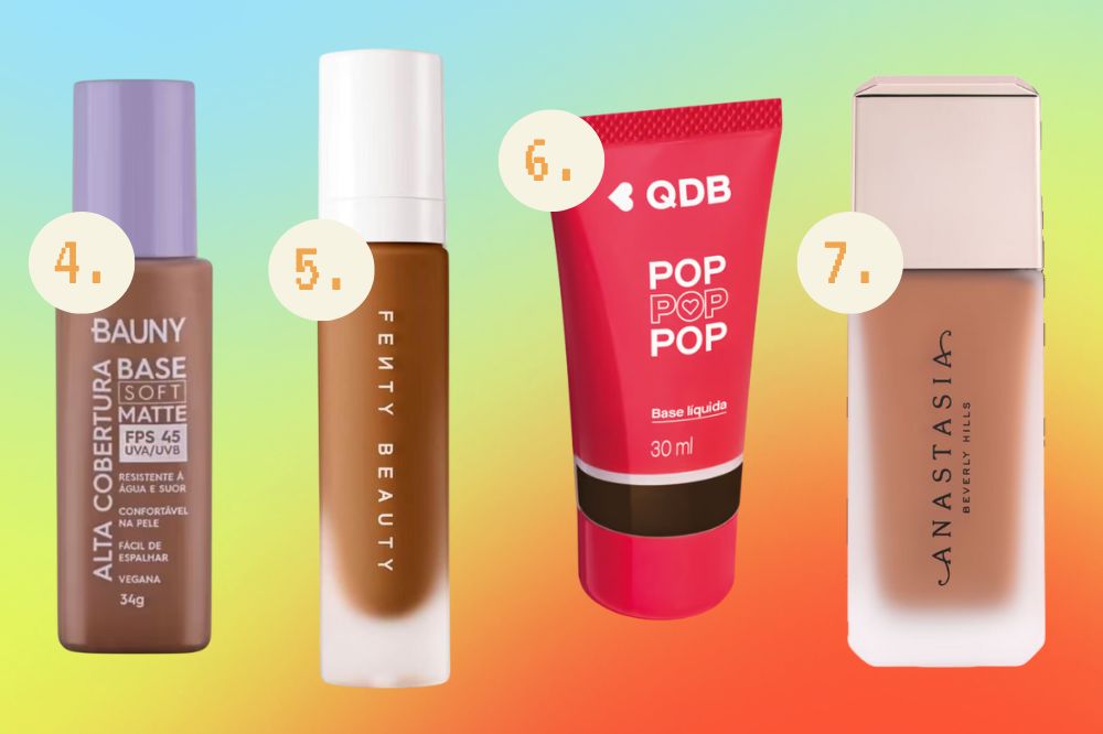 Bases soft matte para o verão
