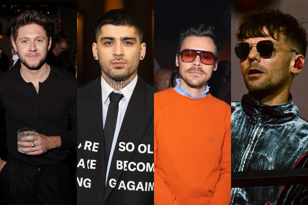 Harry Styles, Niall Horan, Louis Tomlinson e Zayn Malik