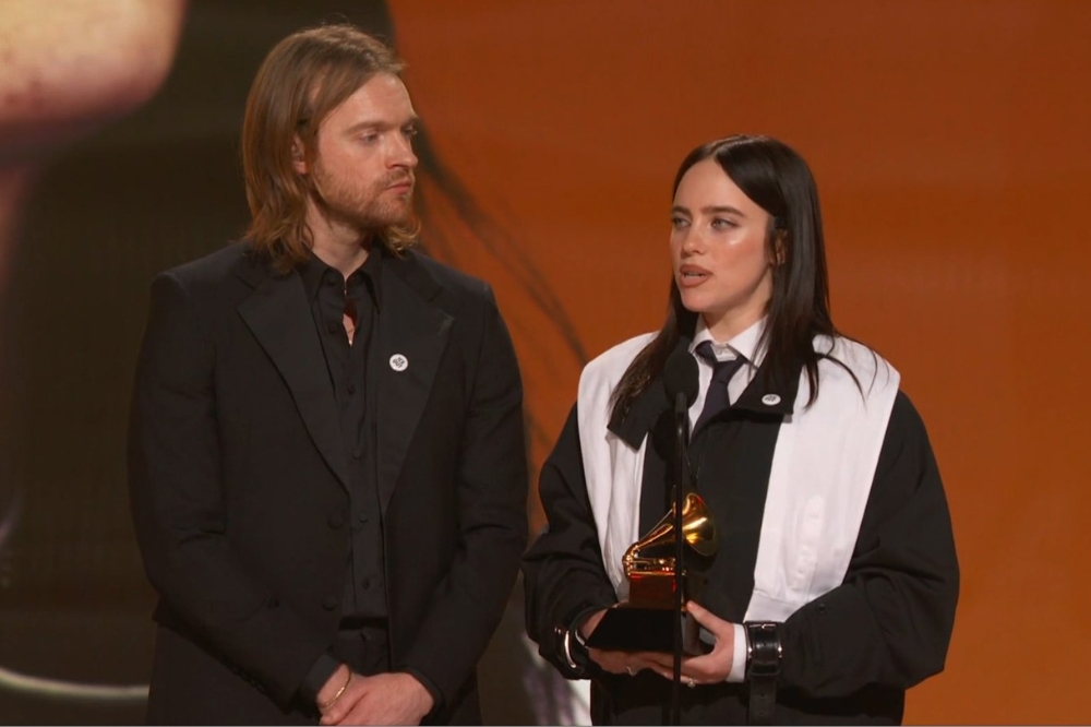 Billie Eilish e Finneas O'Connell no Grammy 2026