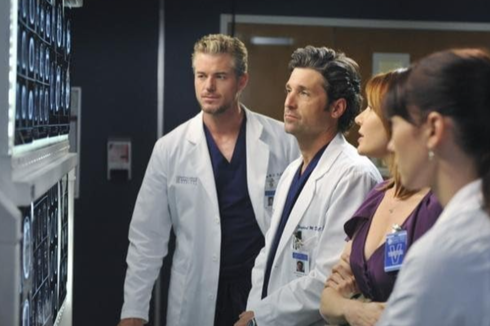 Eric Dane e Patrick Dempsey em ‘Grey’s Anatomy’