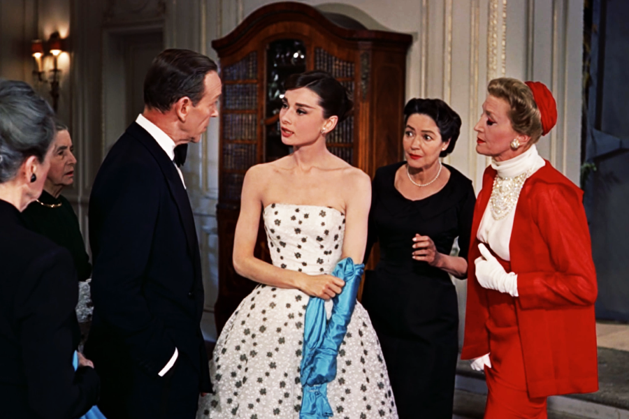 Audrey+Hepburn+Funny+Face+blue+dress