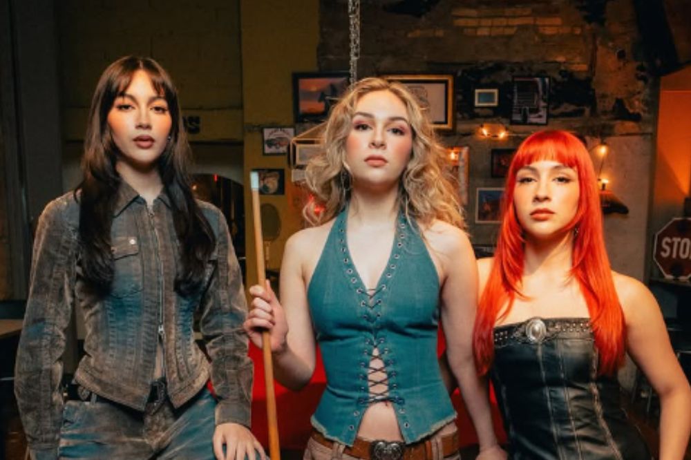 Daniela, Paulina e Alejandra Villarreal, da banda The Warning