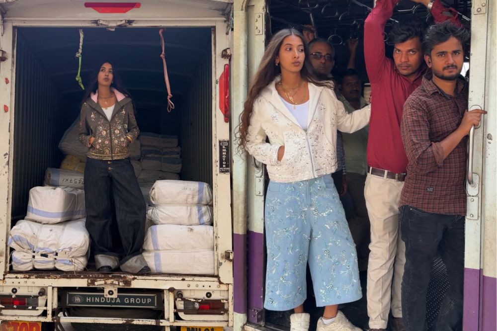 Diya Joukani, criadora de conteúdo indiana que está viralizando nas redes sociais por conta dos seus 'outfits check'