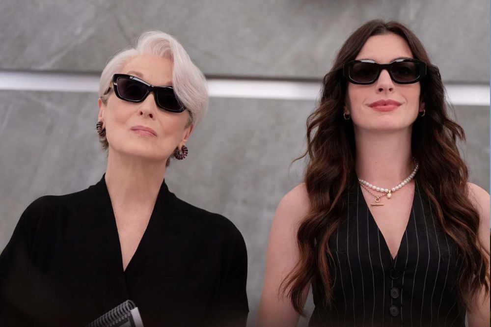 Anne Hathaway e Meryl Streep em ‘O Diabo Veste Prada’