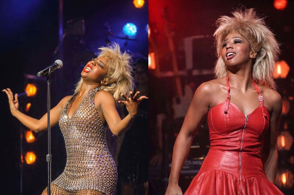 Carol Roberto como Tina Turner em ‘Tina Turner: O Musical’