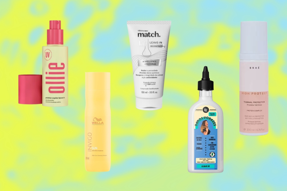 Leave-ins para cuidado com o cabelo
