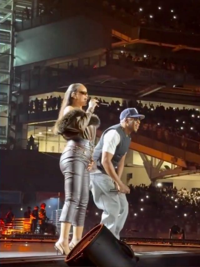 Rihanna e Beyoncé participam de show de Jay-Z
