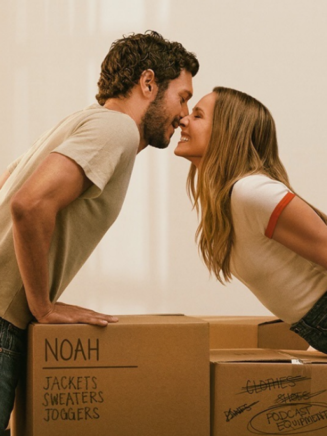 Joanne (Kristen Bell) e Noah (Adam Brody) no pôster da terceira temporada de ‘Ninguém Quer’