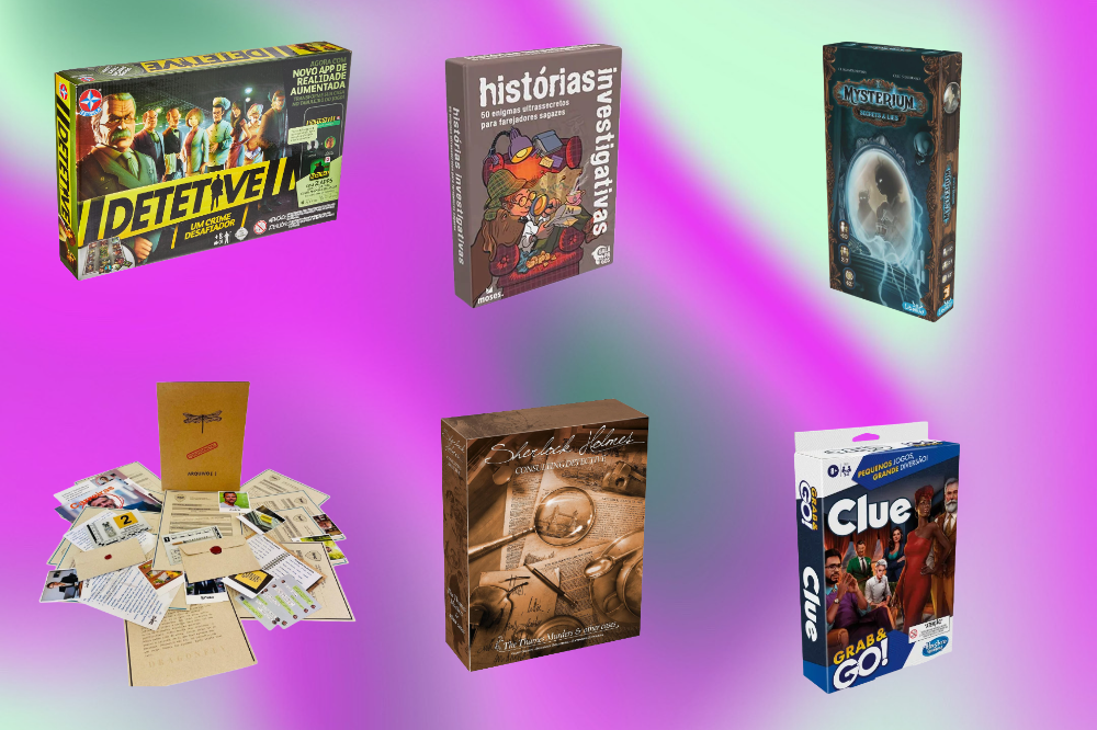 6 jogos de tabuleiro para quem gosta de resolver mistérios
